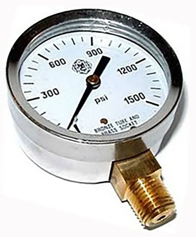 2-1/4" Racers Nitrous Pressure Gauge NOS15931