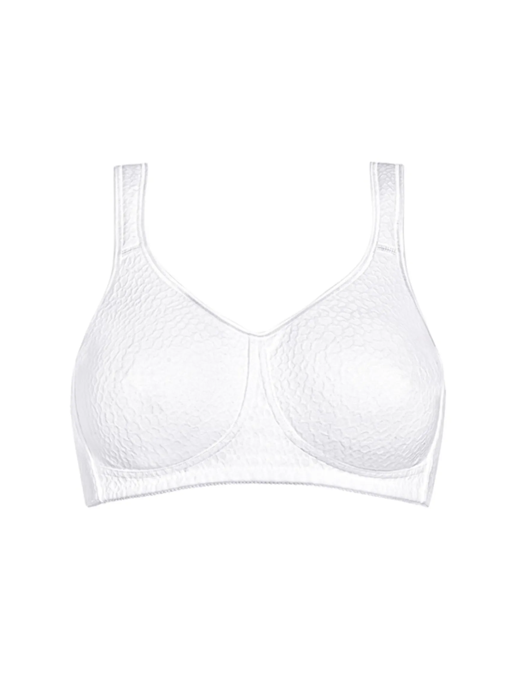 Amoena Mona Wire Free Mastectomy Bra - White