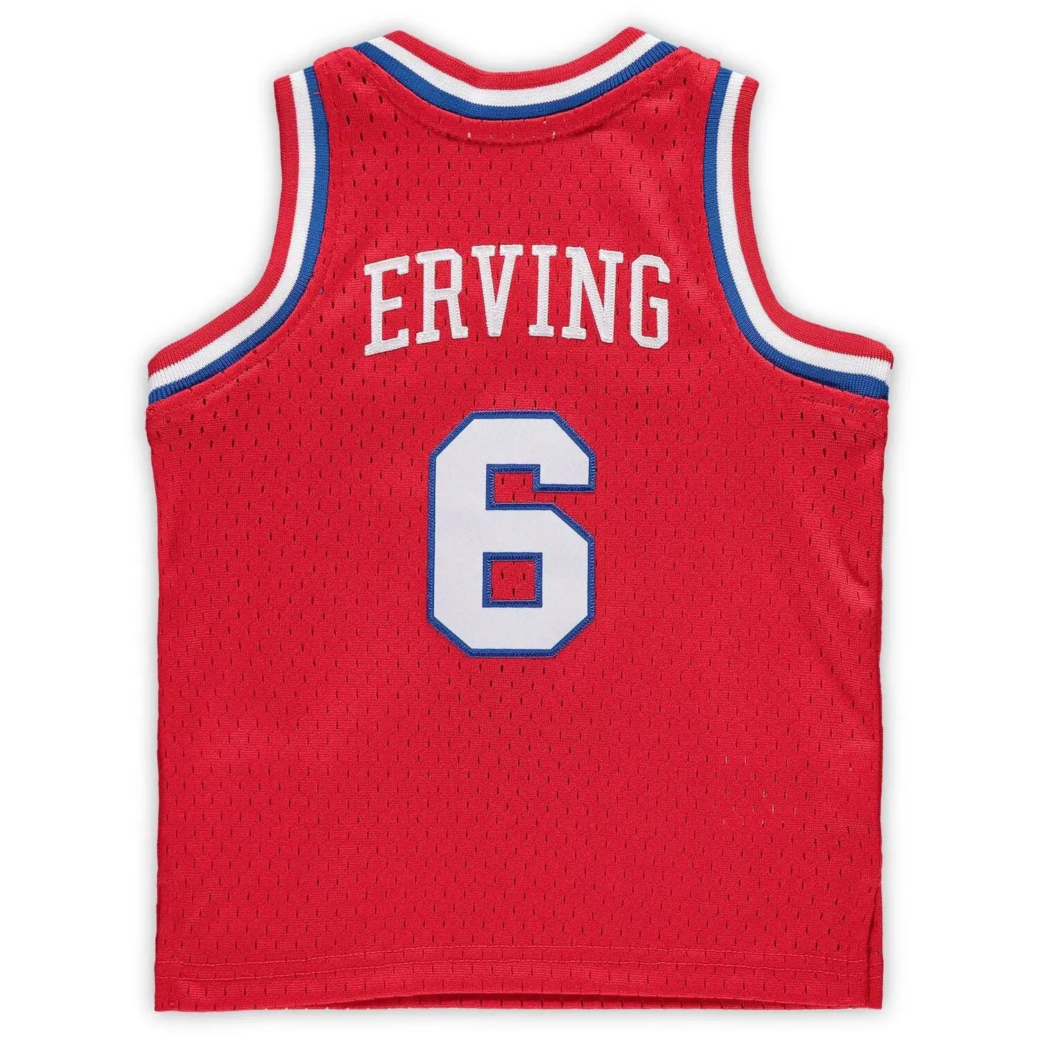 Baby Mitchell and Ness Julius Erving Red Philadelphia 76ers 1982/83 Hardwood Classics Retired Jersey Unbranded