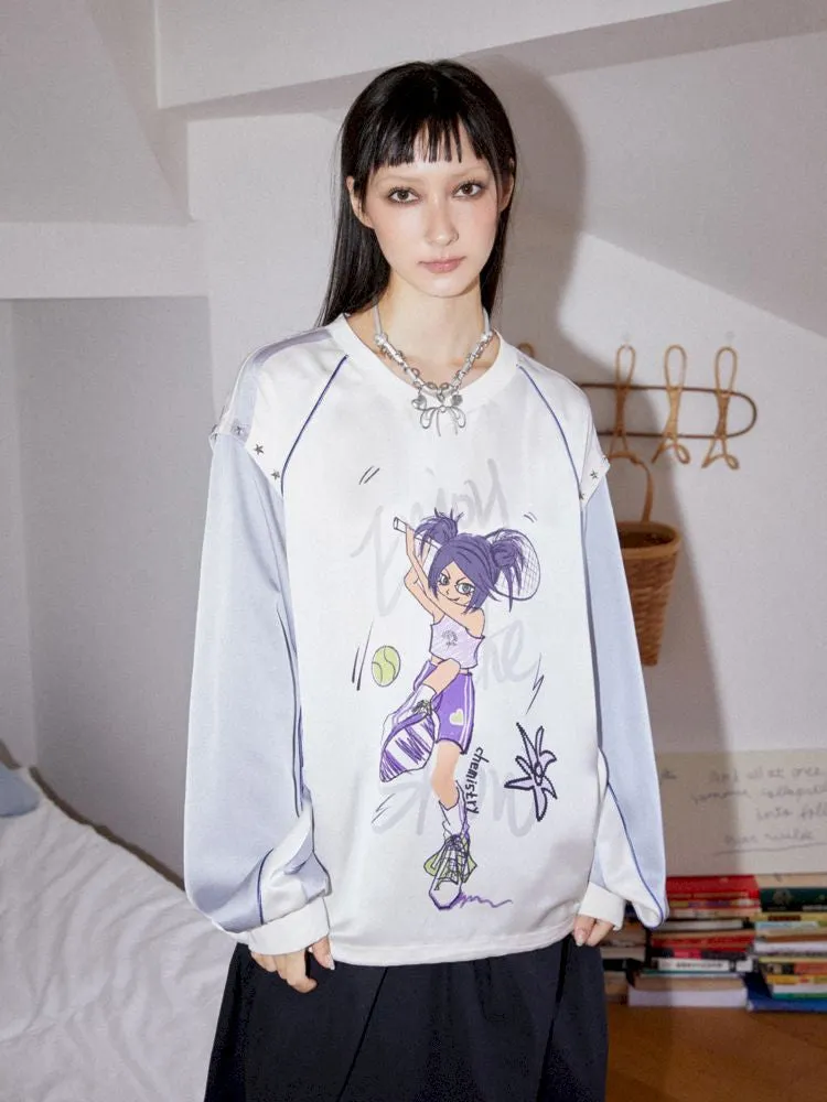 Ball uniforms sports long-sleeved T-shirt【s0000010088】