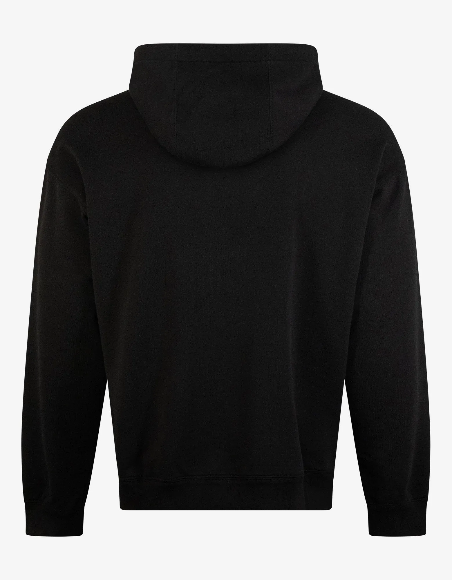 Black Home Signature Print Hoodie