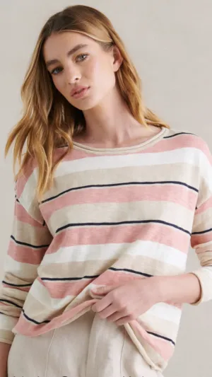 Bobbi Striped Cotton Knit