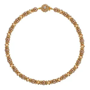 Champagne Beaded Necklace