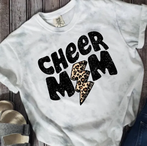 Cheer Mom Lightening Bolt