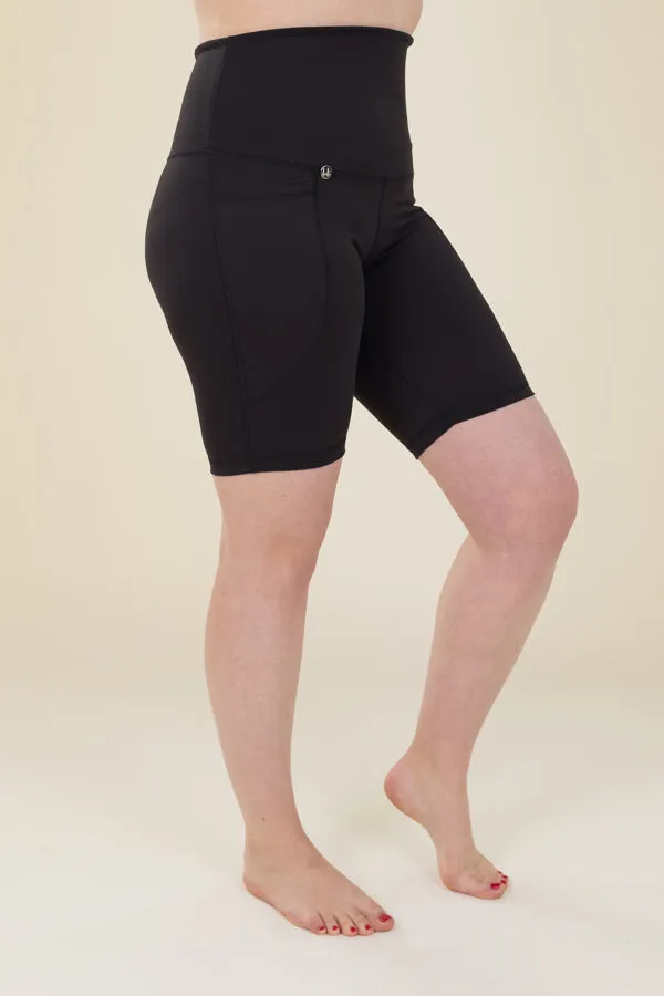 Comfort Max Black 2 Pocket Cycling Leggings