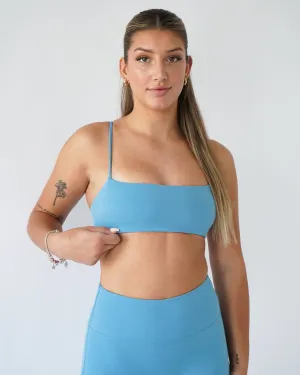 Define Bandeau Sports Bra - Sky