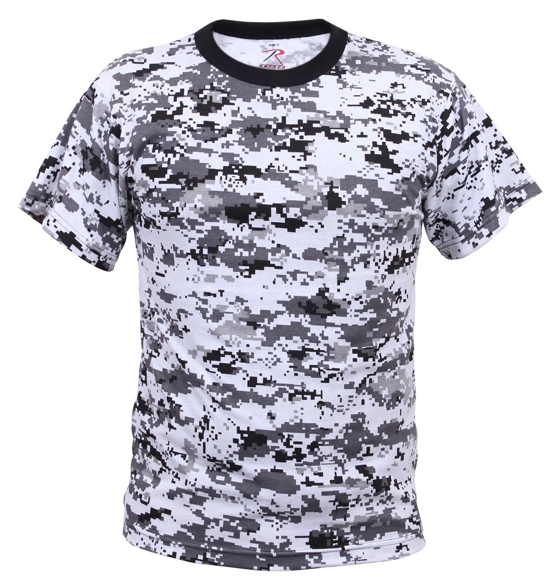 Digital Camouflage Short Sleeve Tee Shirts