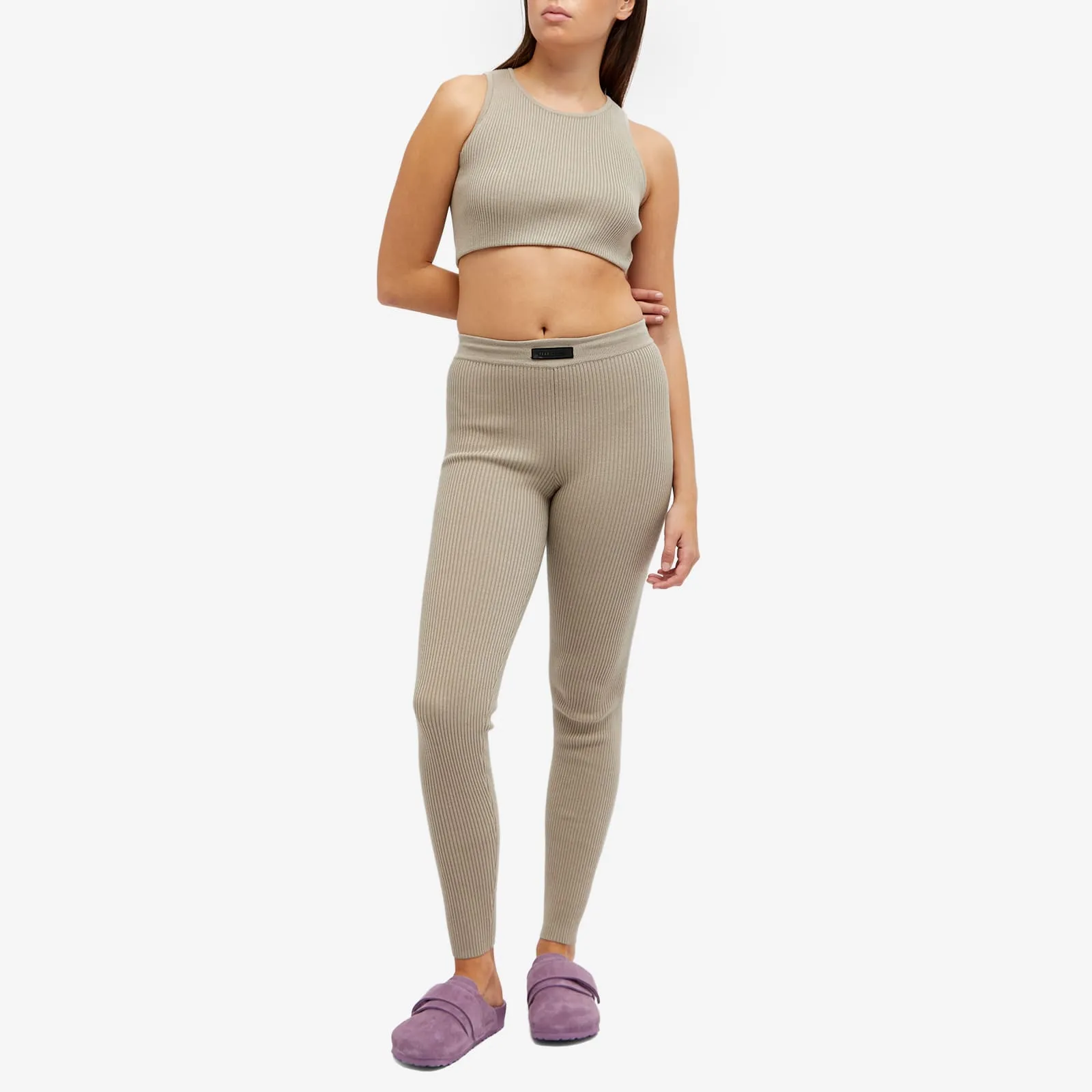 Fear Of God Essentials Leggings, beige