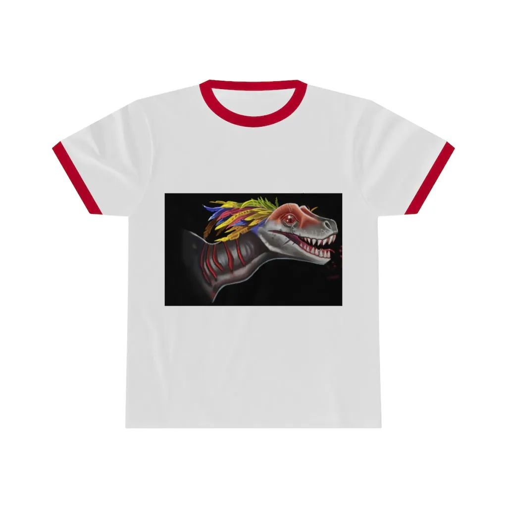 Feathered Raptor Unisex Ringer Tee