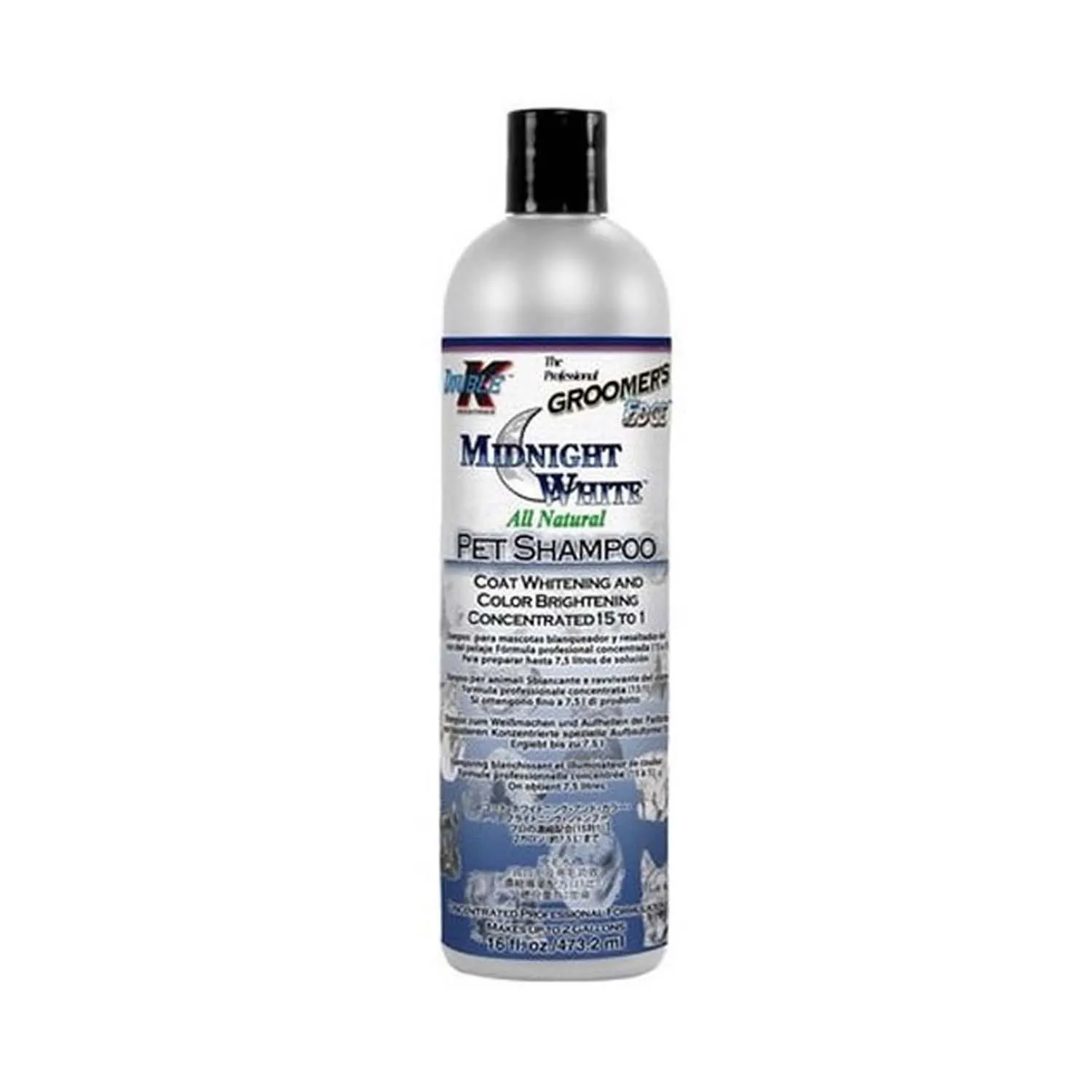 Groomer's Edge Midnight White Pet Shampoo