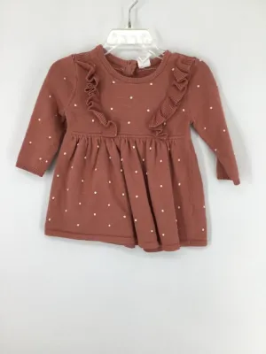 H & M Child Size 6 Months Pink Dress - girls