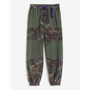 H&M Move Patterned Joggers, dark green