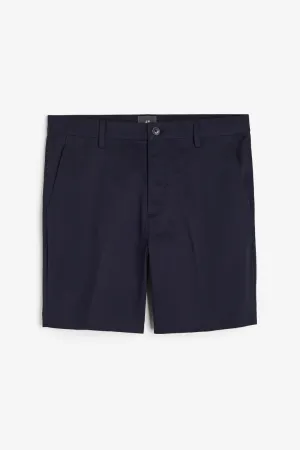 H&M Regular Fit Chino shorts, dark blue