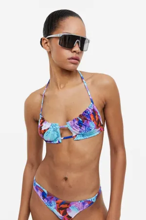 H&M ruffled bikini top