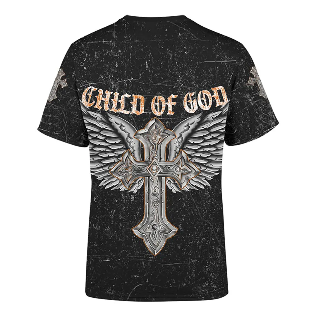 Jesus Lion Child Of God 3d Shirt - Christian 3D Shirt