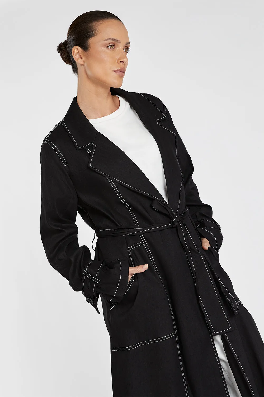 MAEL BLACK TRENCH