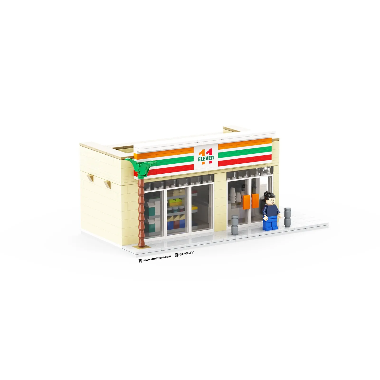 Mini Modulars: Eleven Eleven Convenience Store Instructions