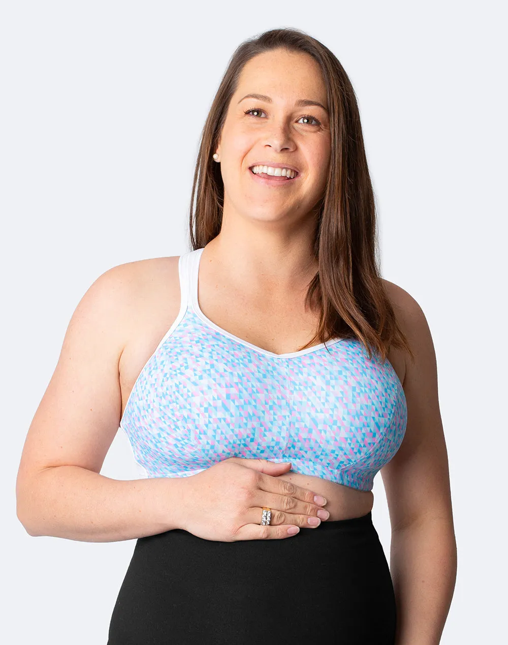 Non BF - Ultimate Sports Bra Confetti White