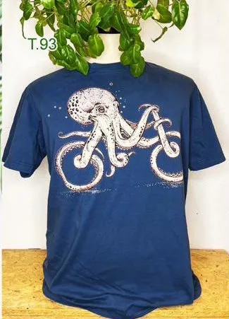 Octopushbike Tree Brand T-Shirt