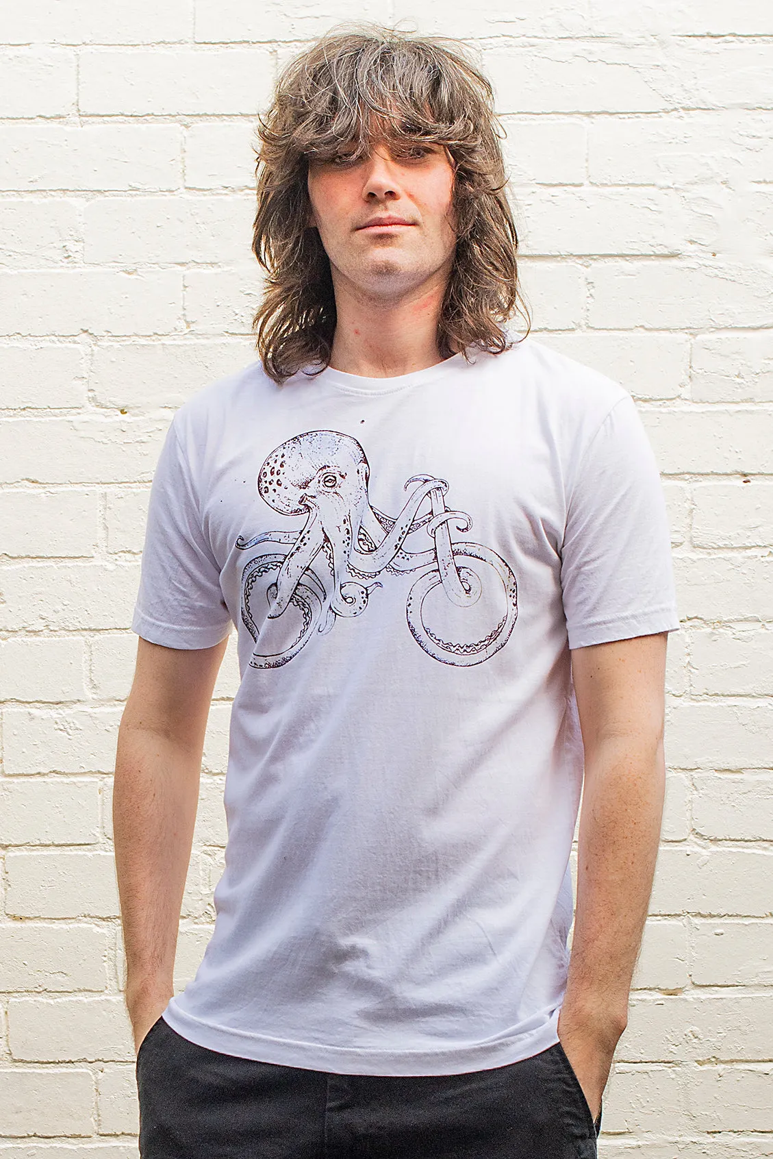 Octopushbike Tree Brand T-Shirt