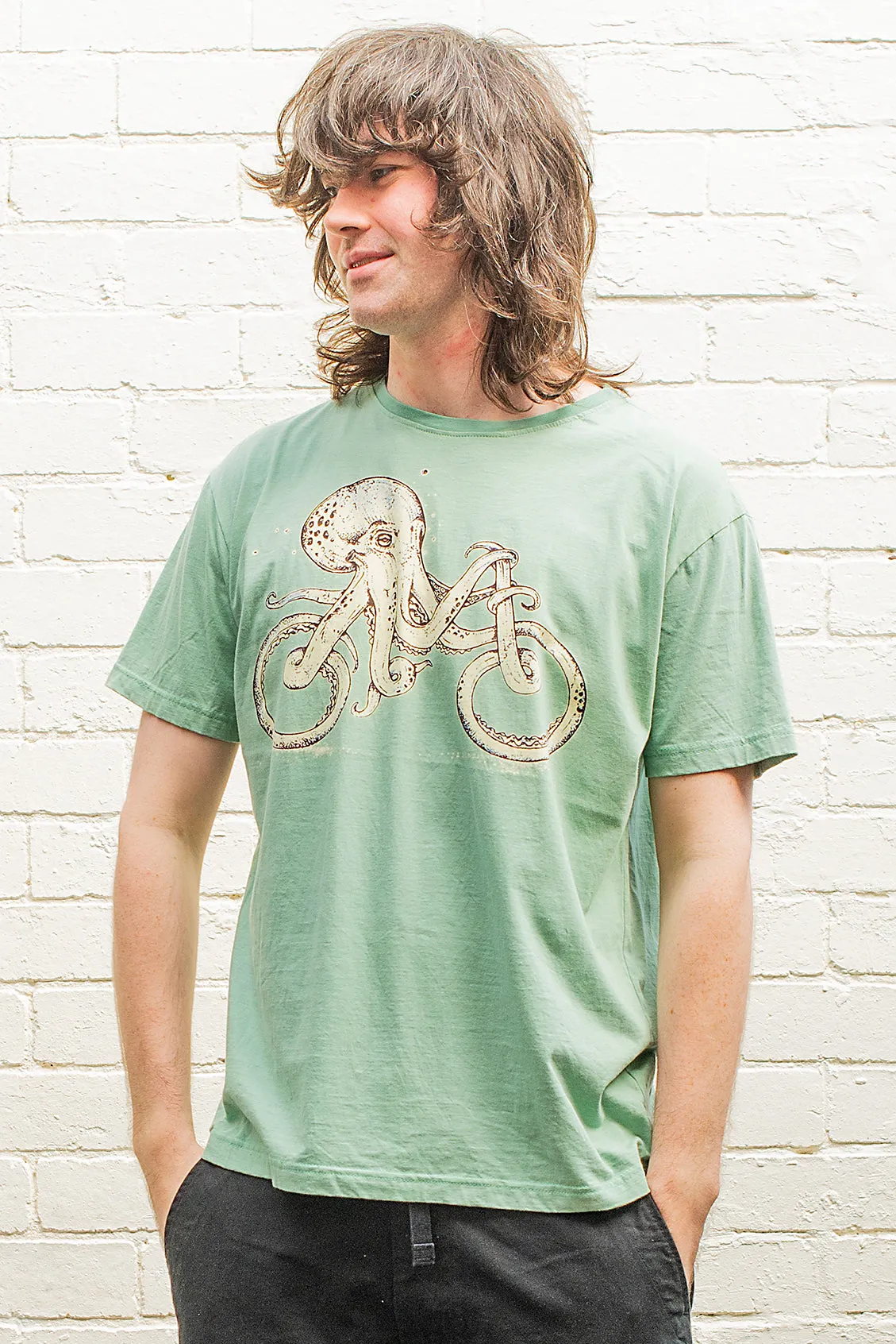 Octopushbike Tree Brand T-Shirt