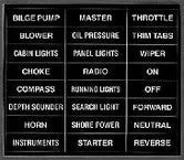 PRESSURE SENSITIVE IDENTI-LABEL SETS