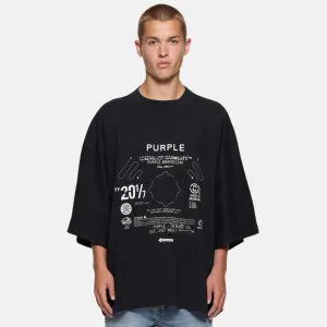 Purple Brand Oversized Blade T-Shirt