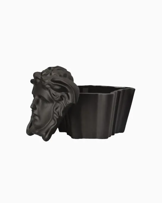 Rosenthal Versace Medusa Box with Lid - Black