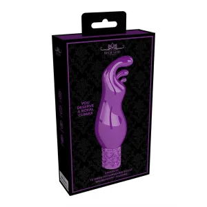 Royal Gems Exquisite Rechargeable Silicone Bullet Purple