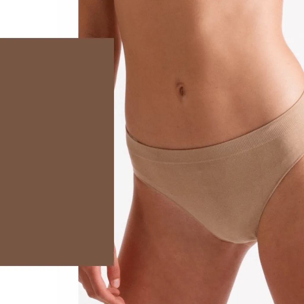 'SILKY' BRAND SEAMLESS HIGH CUT BRIEF