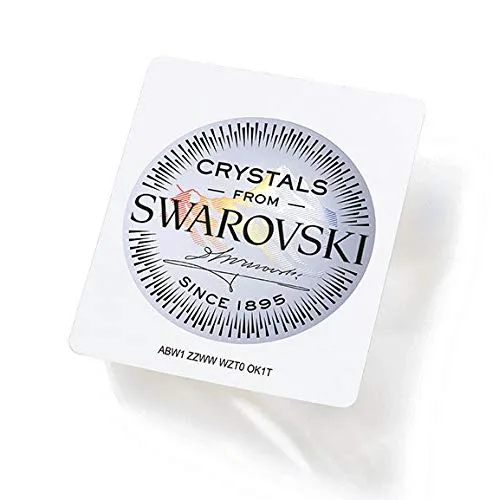 Swarovski Strass Crystal 14mm Light Topaz Octagon Lily Prism Two Holes