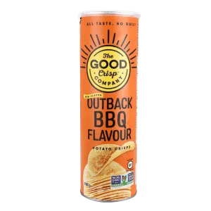 The Good Crisp Company Outback BBQ Flavour Potato Crisps 160g