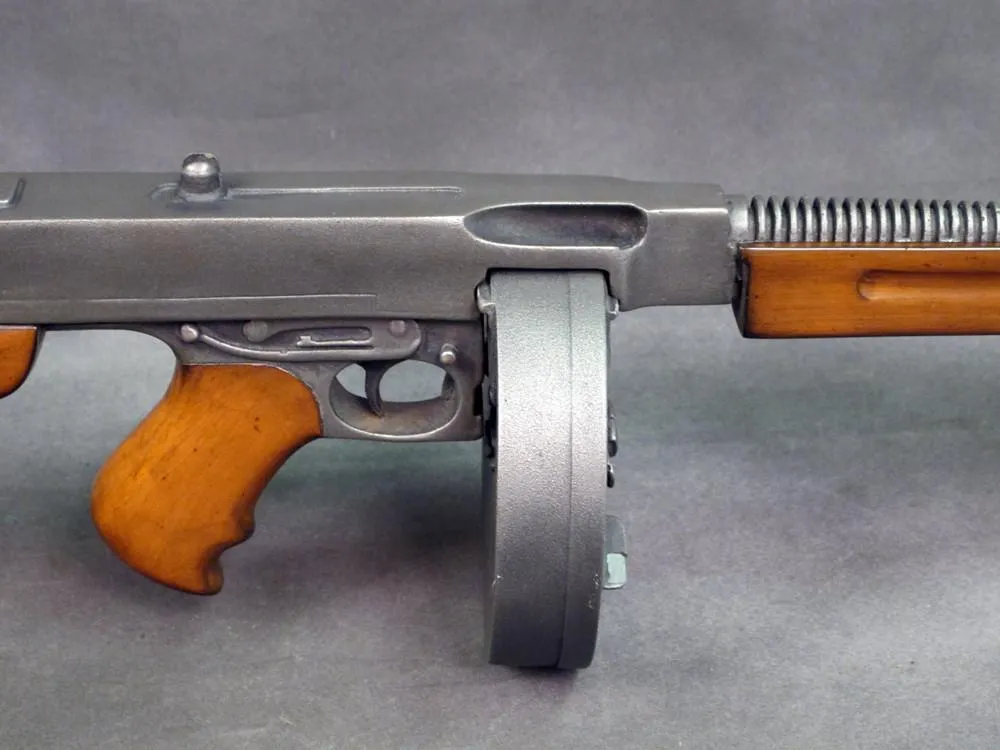 U.S. Thompson M1928 Resin Display SMG with Drum Magazine