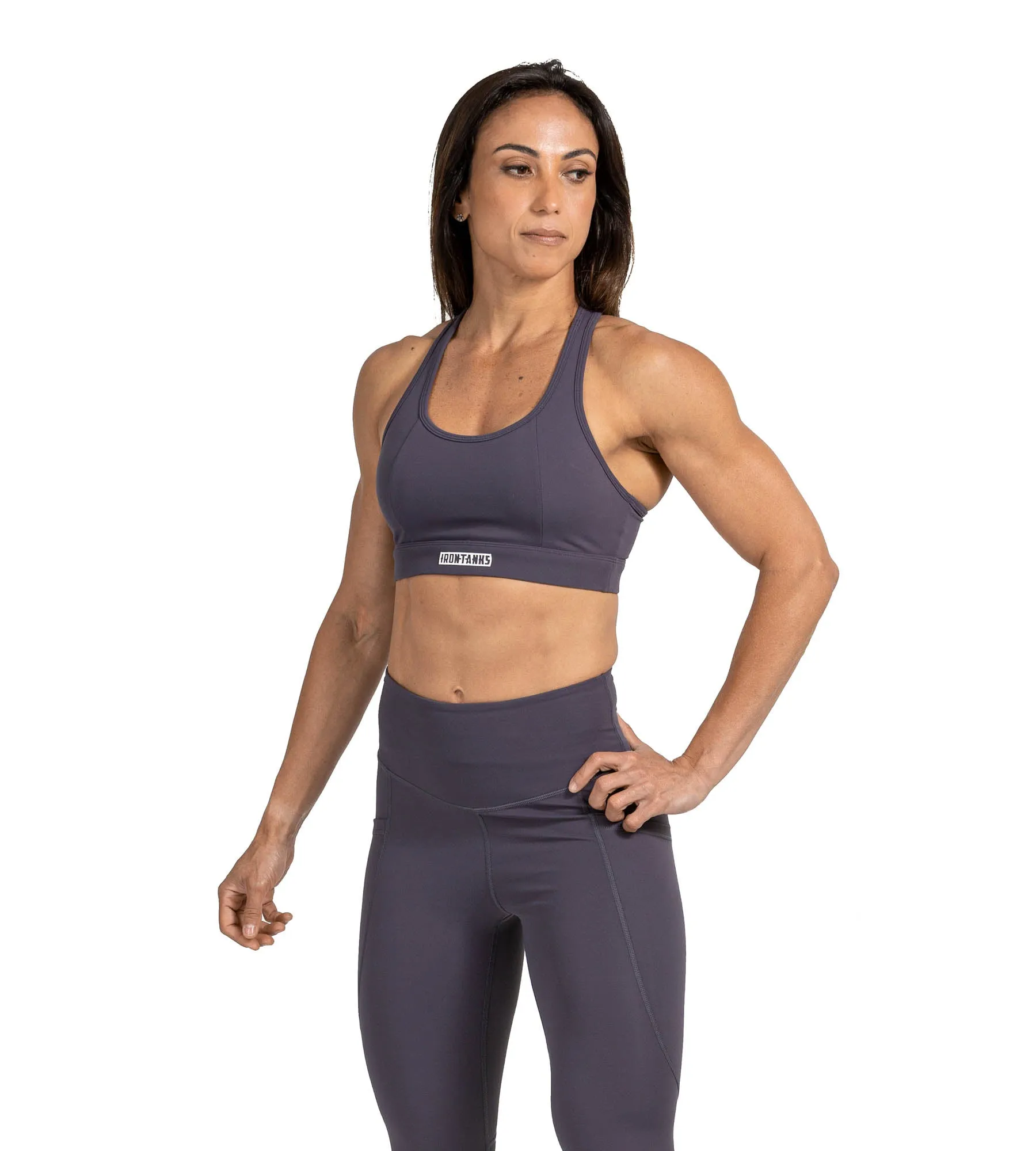 Utility Training Bra - Gunmetal Grey