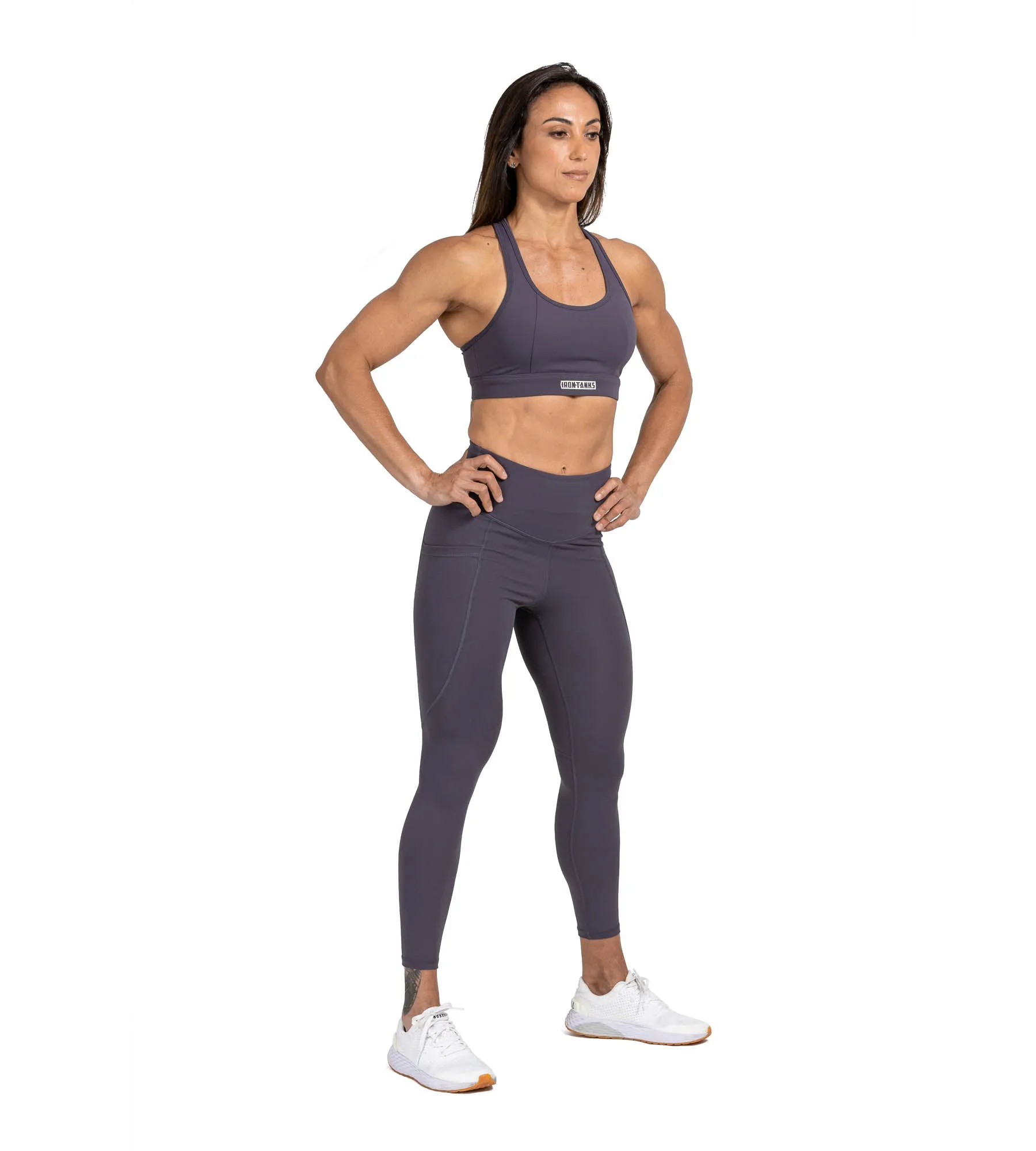 Utility Training Bra - Gunmetal Grey