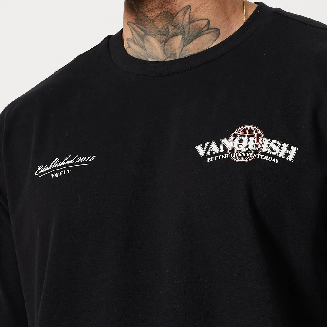 Vanquish TSP Black Global Oversized T Shirt