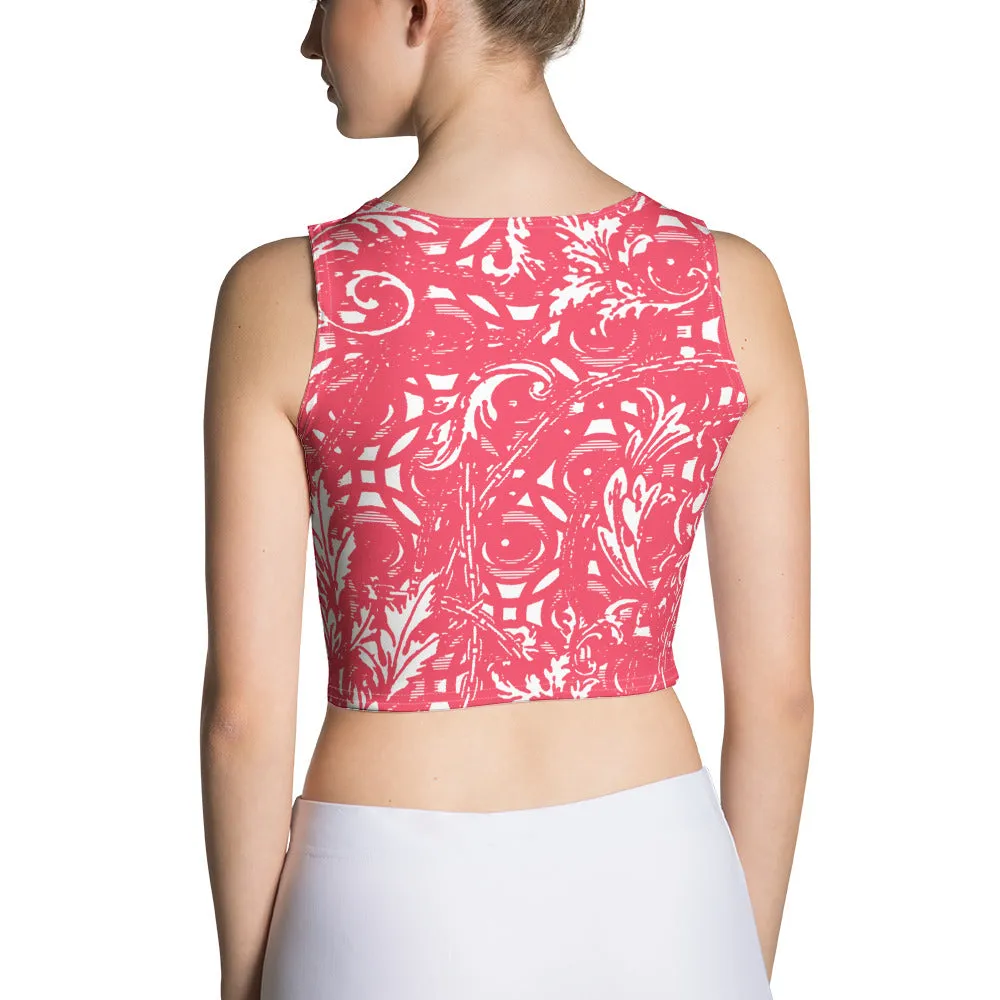 VersacEYEZ Pink Crop Top