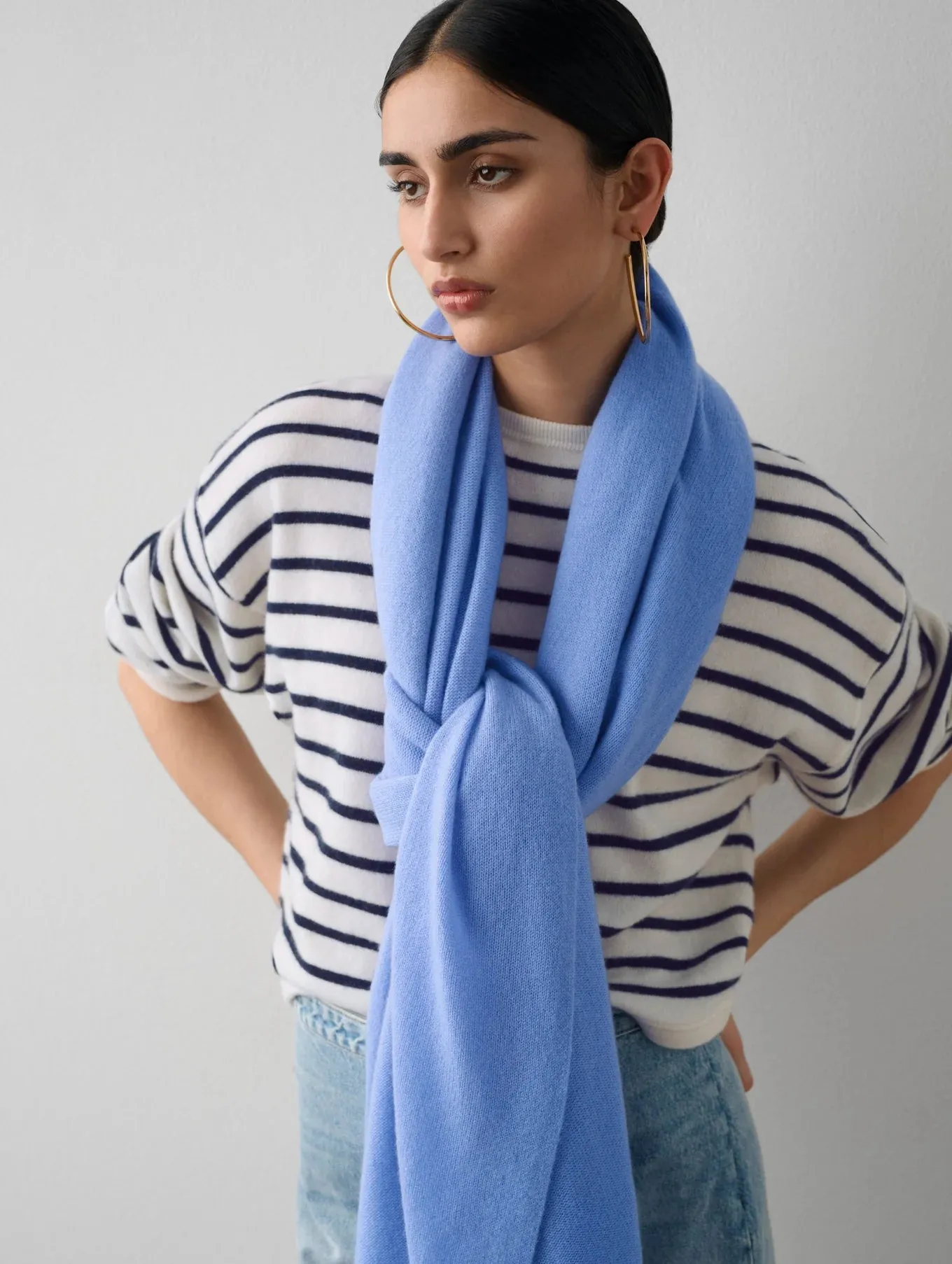 White   Warren Cashmere Wrap