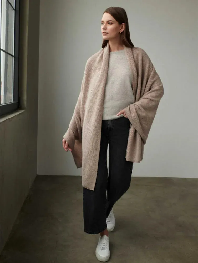 White   Warren Cashmere Wrap