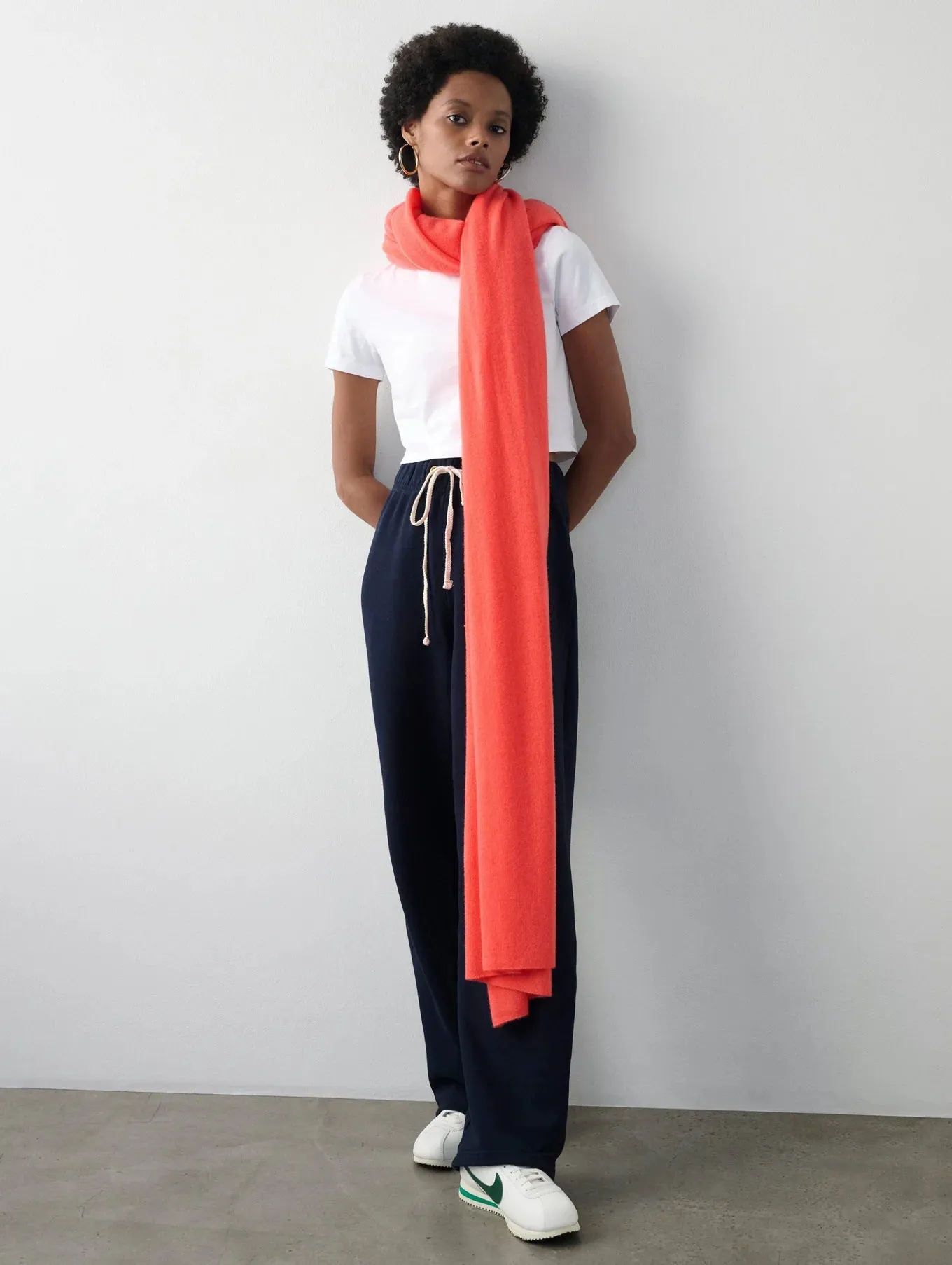 White   Warren Cashmere Wrap