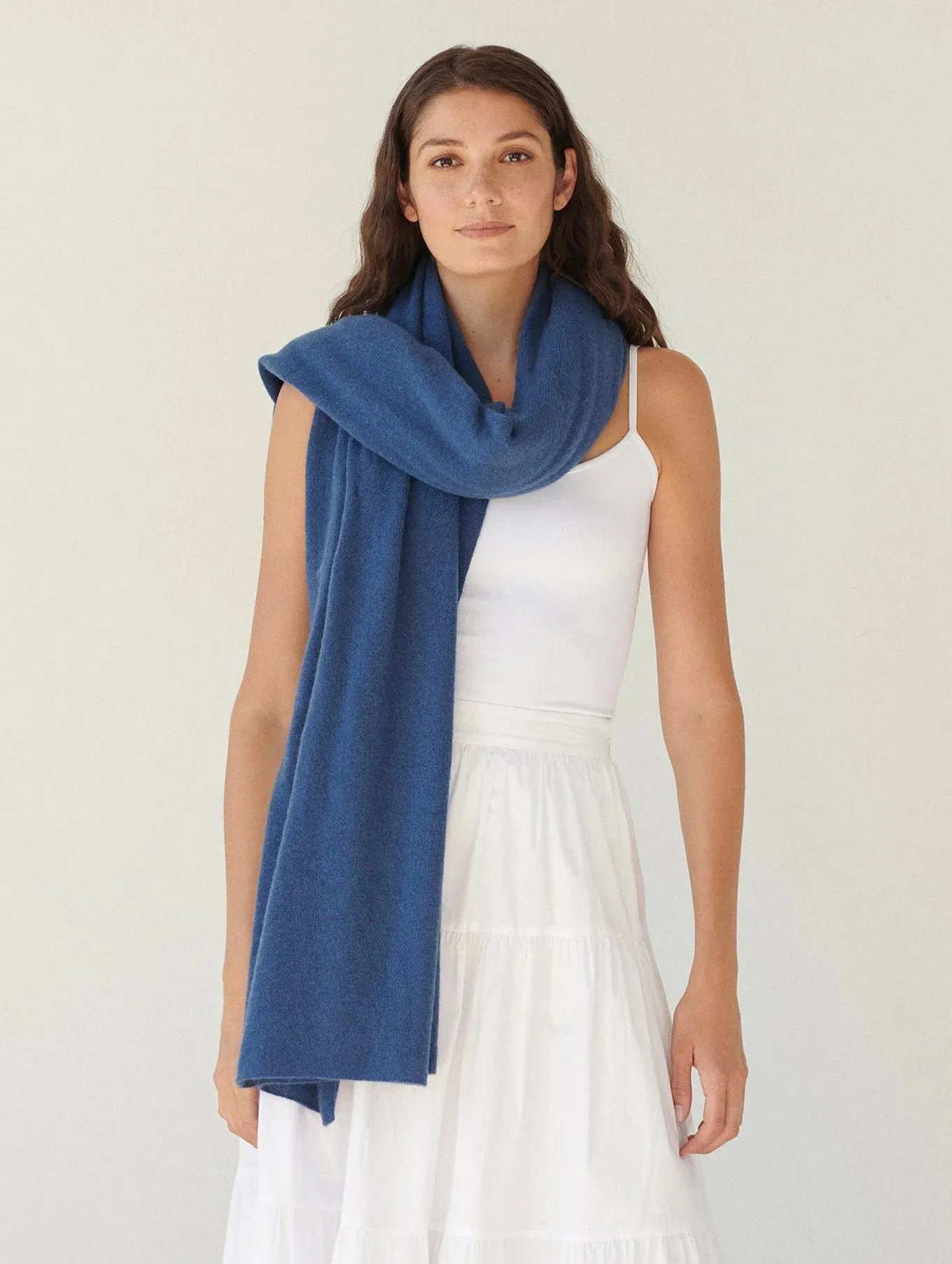 White   Warren Cashmere Wrap